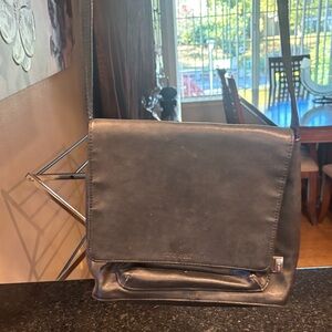 Nine West Black Leather Shoulder Bag